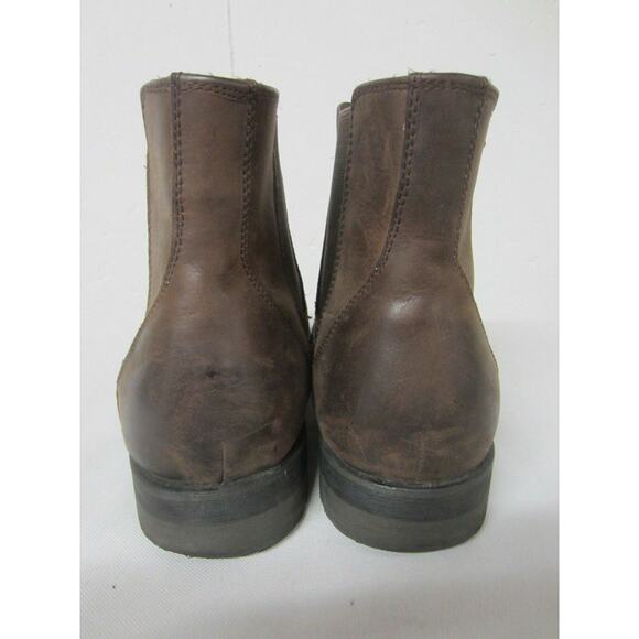 Dockers Brown Oil Tanned Leather Elastic Gusset Campus Monk Ankle Boots 11M main image 7